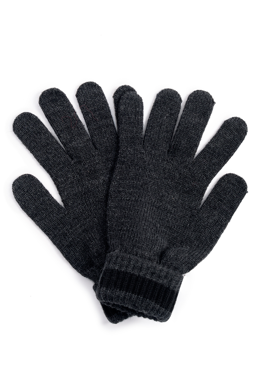 Перчатки с полосками (арт. baon B869502), размер Без/раз, цвет marengo melange#серый