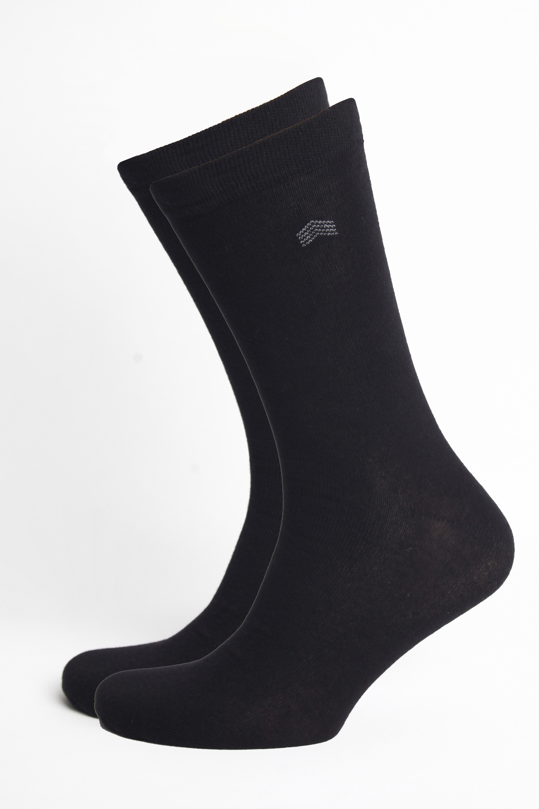 Мужские носки, 2 пары (арт. baon B891101), размер 43/45, цвет черный Мужские носки, 2 пары (арт. baon B891101) - фото 1