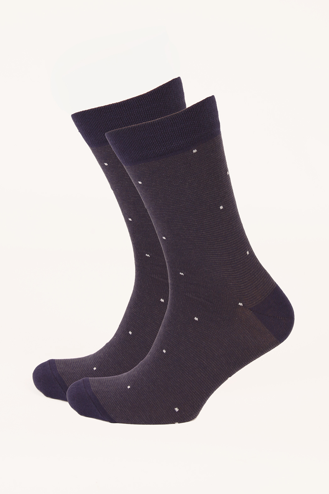 Мужские носки, 2 пары (арт. baon B891109), размер 40/42, цвет синий