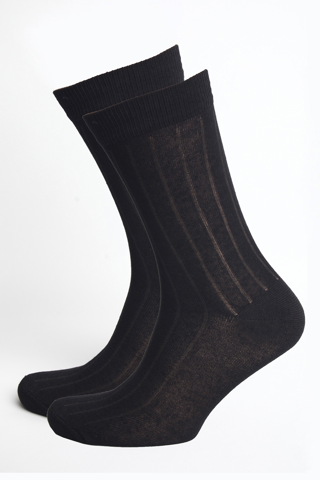 Мужские носки, 2 пары (арт. baon B891110), размер 40/42, цвет черный Мужские носки, 2 пары (арт. baon B891110) - фото 1