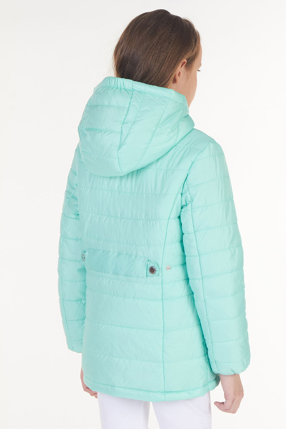 Куртка для девочки (арт. baon BJ038001), размер 158, цвет зеленый Куртка для девочки (арт. baon BJ038001) - фото 2