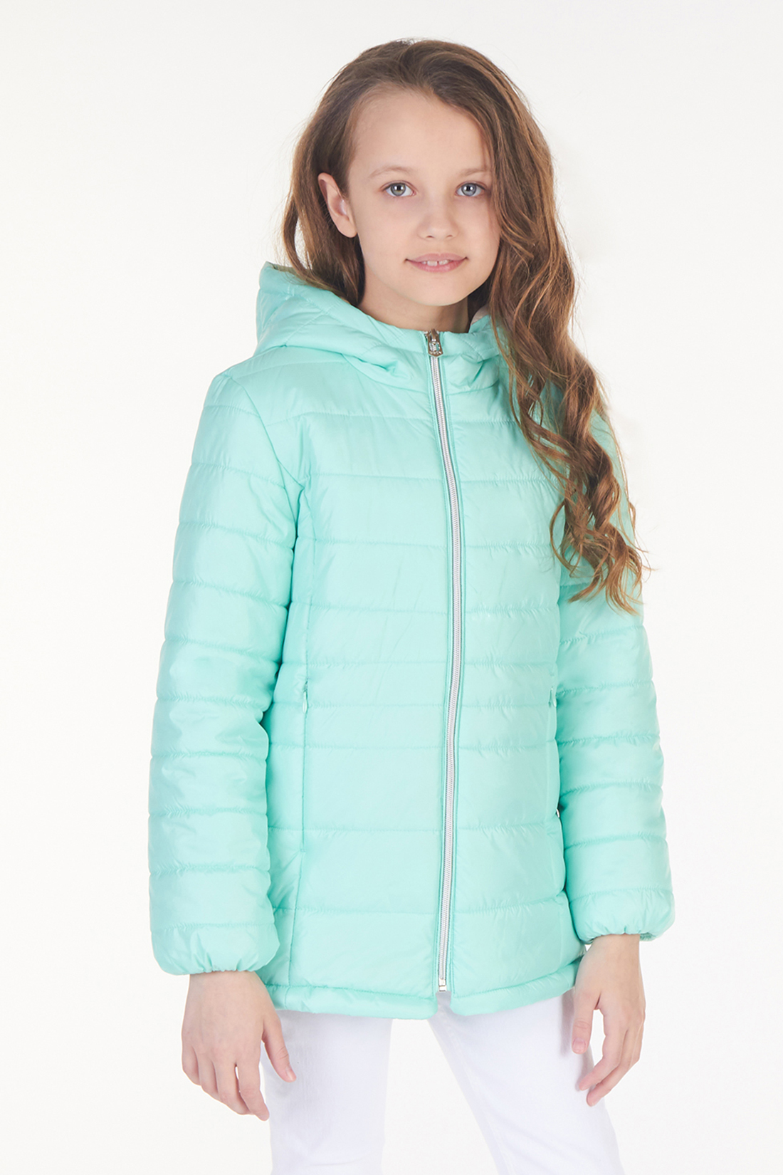 Куртка для девочки (арт. baon BJ038001), размер 158, цвет зеленый Куртка для девочки (арт. baon BJ038001) - фото 1