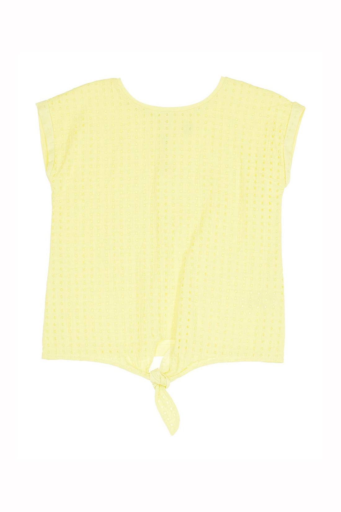 Блузка для девочки (арт. baon BJ199002), размер 158, цвет желтый Блузка для девочки (арт. baon BJ199002) - фото 3