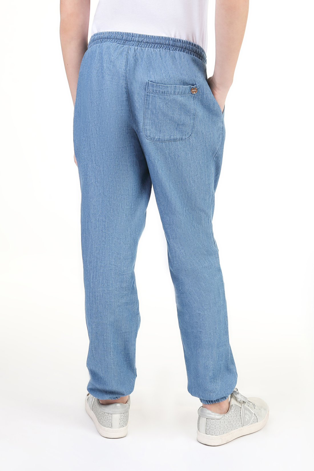 Брюки для девочки (арт. baon BJ298005), размер 158, цвет blue denim#голубой Брюки для девочки (арт. baon BJ298005) - фото 2