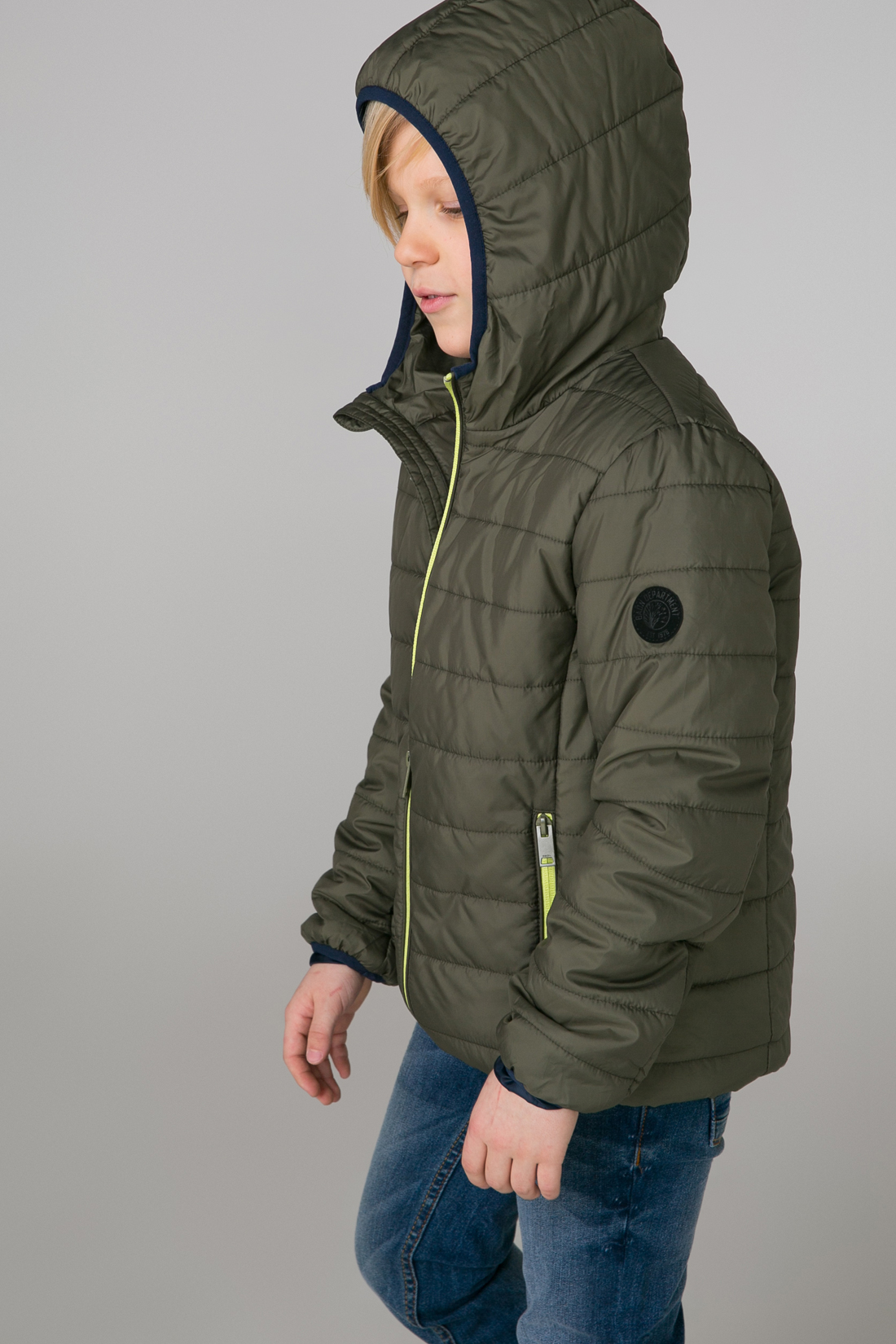 Куртка для мальчика (арт. baon BJ538001), размер 134-140, цвет зеленый Куртка для мальчика (арт. baon BJ538001) - фото 1