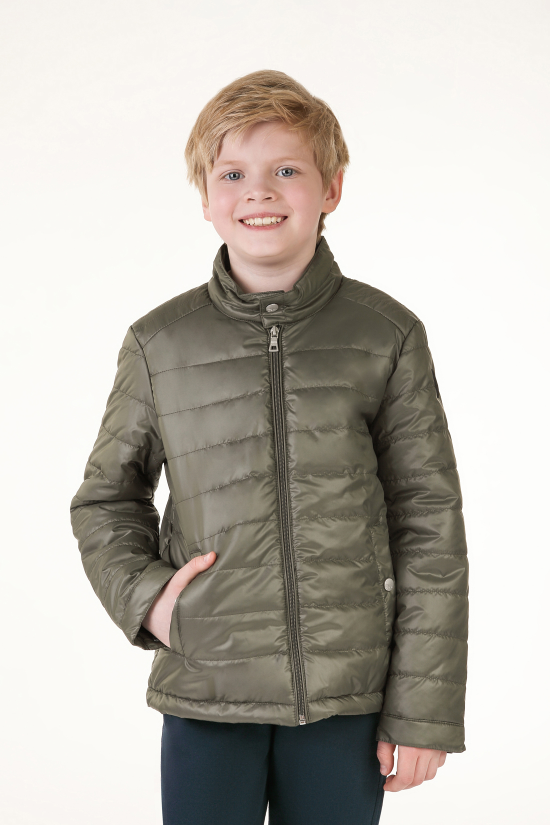 Куртка для мальчика (арт. baon BJ538002), размер 158-164, цвет зеленый Куртка для мальчика (арт. baon BJ538002) - фото 1