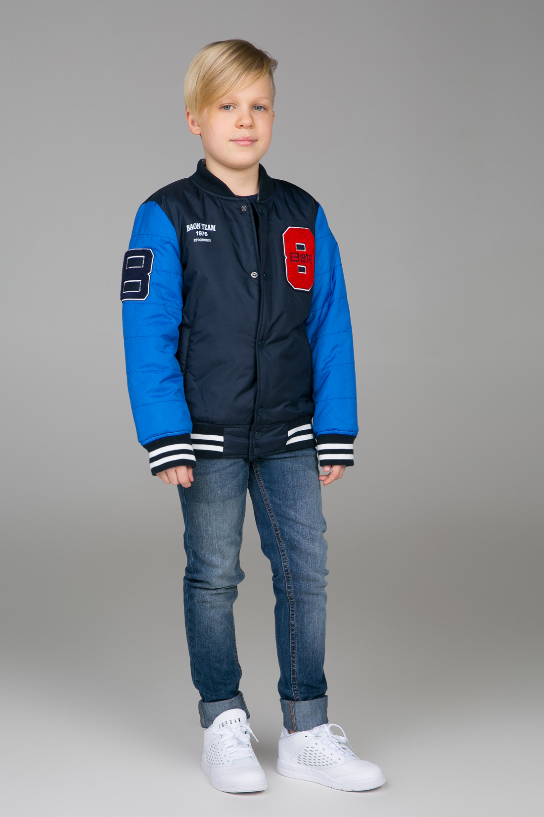 Куртка для мальчика (арт. baon BJ538003), размер 146-152, цвет синий Куртка для мальчика (арт. baon BJ538003) - фото 1