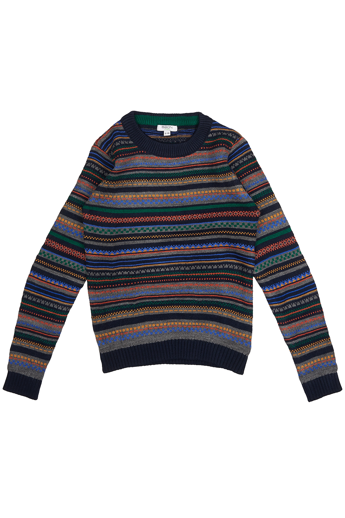 Джемпер для мальчика (арт. baon BJ638504), размер 146-152, цвет multicolor#многоцветный