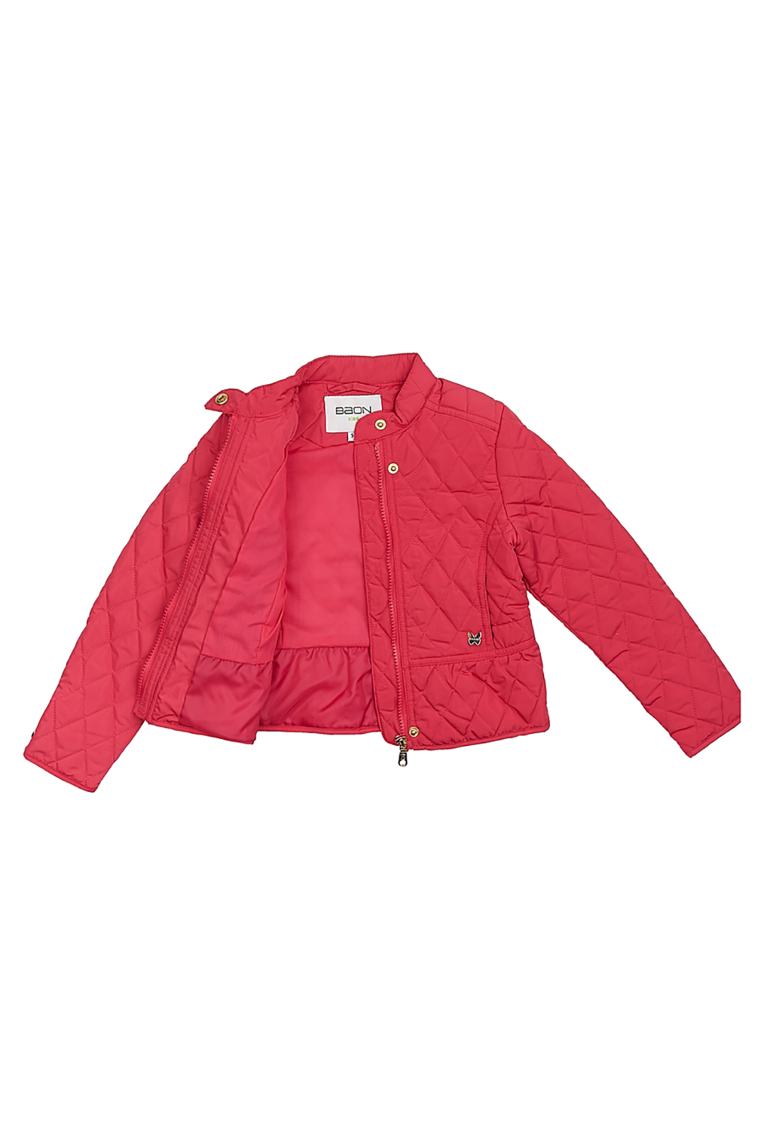 Куртка для девочки (арт. baon BK038004), размер 122-128, цвет розовый Куртка для девочки (арт. baon BK038004) - фото 3