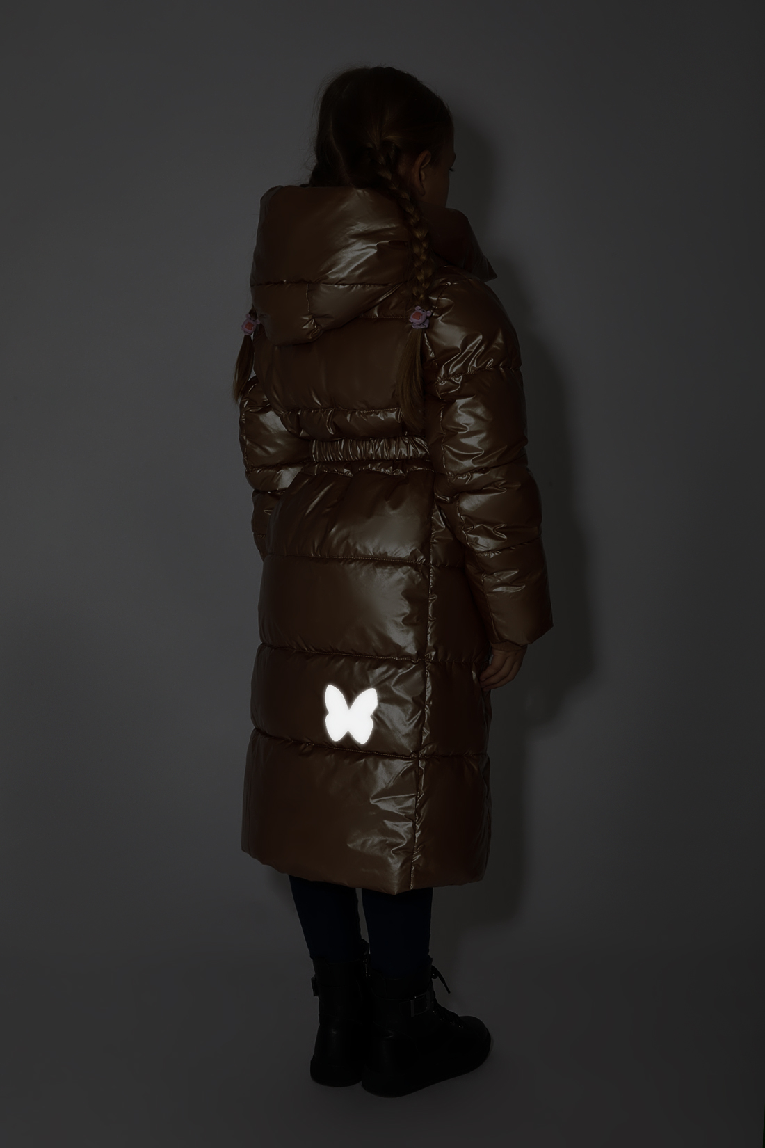 Куртка (Эко пух) (арт. baon BK041807), размер 152-158, цвет бежевый Куртка (Эко пух) (арт. baon BK041807) - фото 6