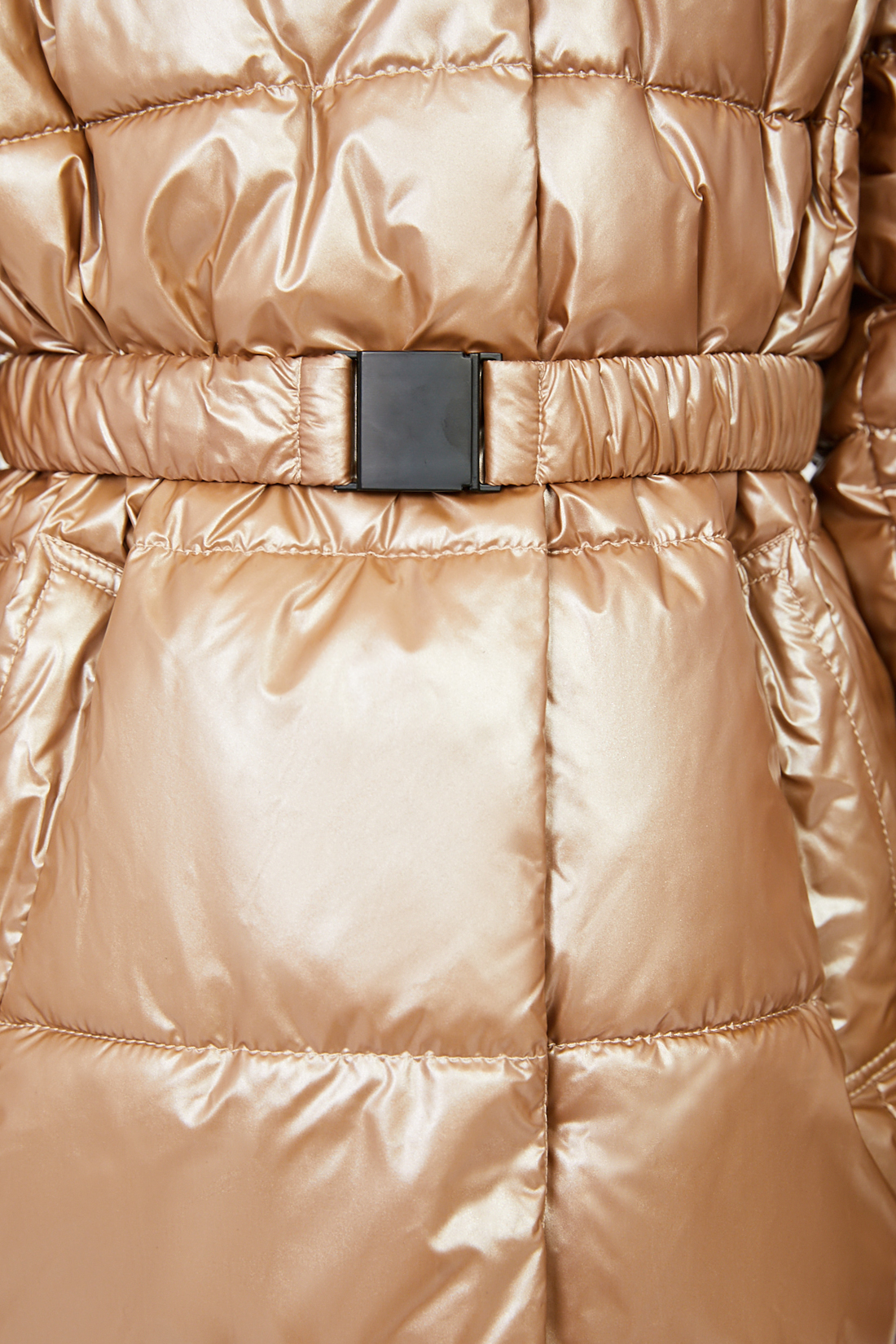Куртка (Эко пух) (арт. baon BK041807), размер 152-158, цвет бежевый Куртка (Эко пух) (арт. baon BK041807) - фото 3