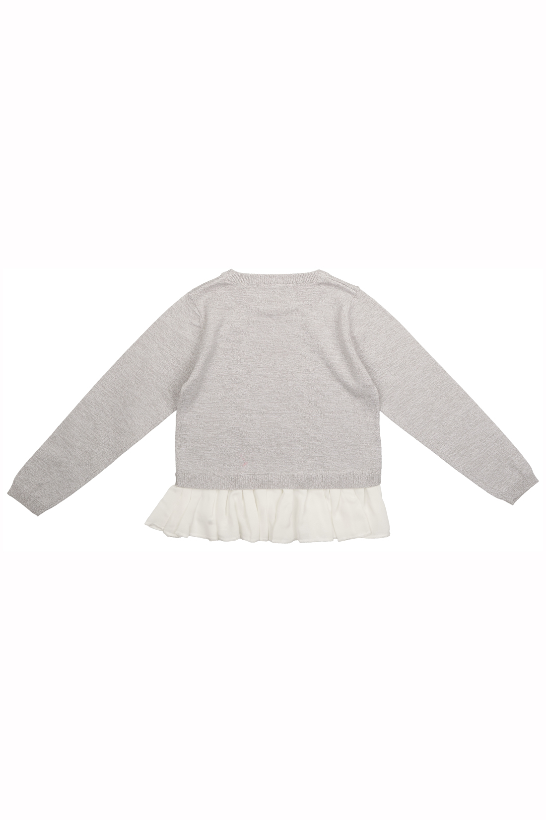 Джемпер для девочки (арт. baon BK139001), размер 110-116, цвет silver melange#серый Джемпер для девочки (арт. baon BK139001) - фото 3