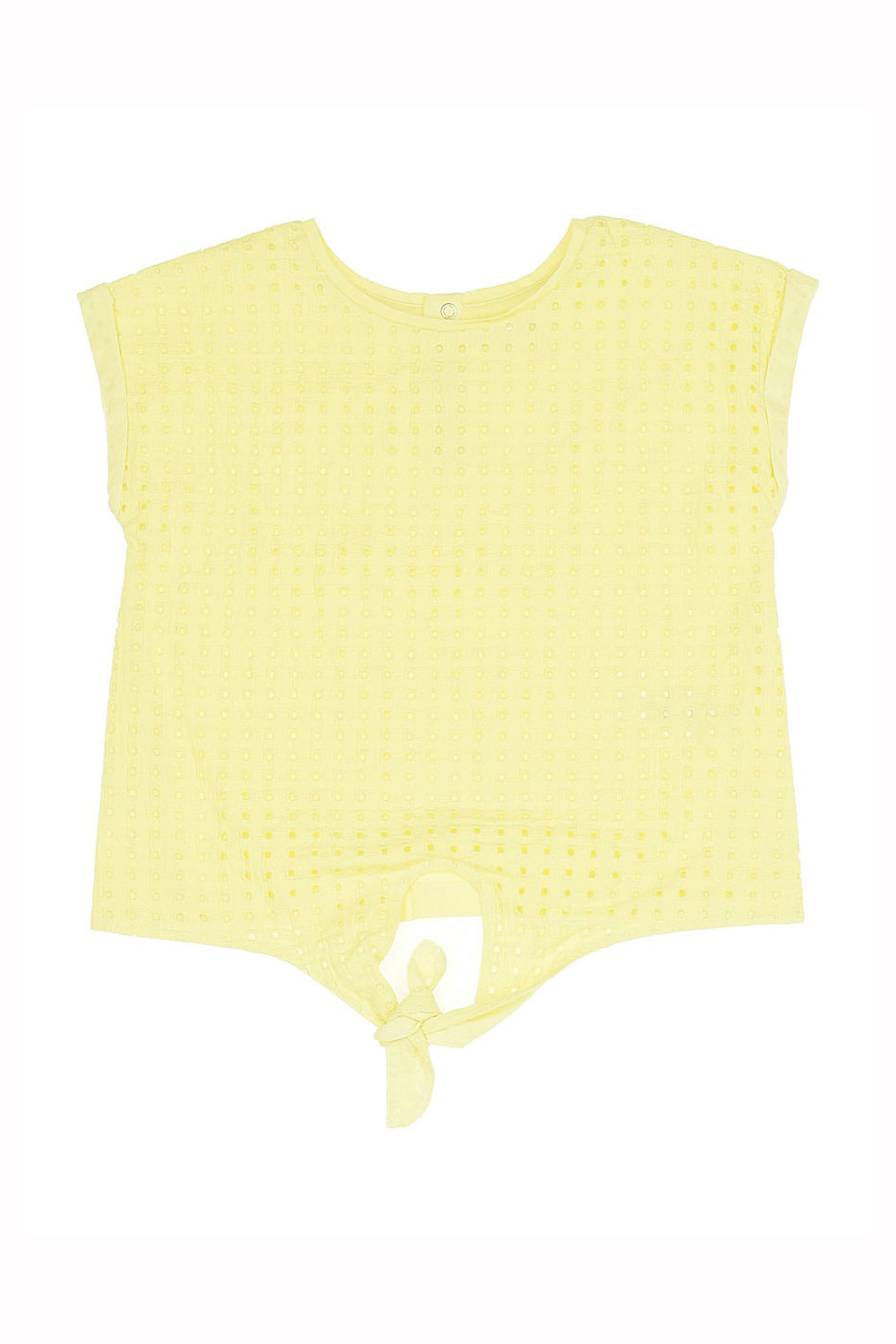 Блузка для девочки (арт. baon BK199002), размер 122-128, цвет желтый Блузка для девочки (арт. baon BK199002) - фото 4