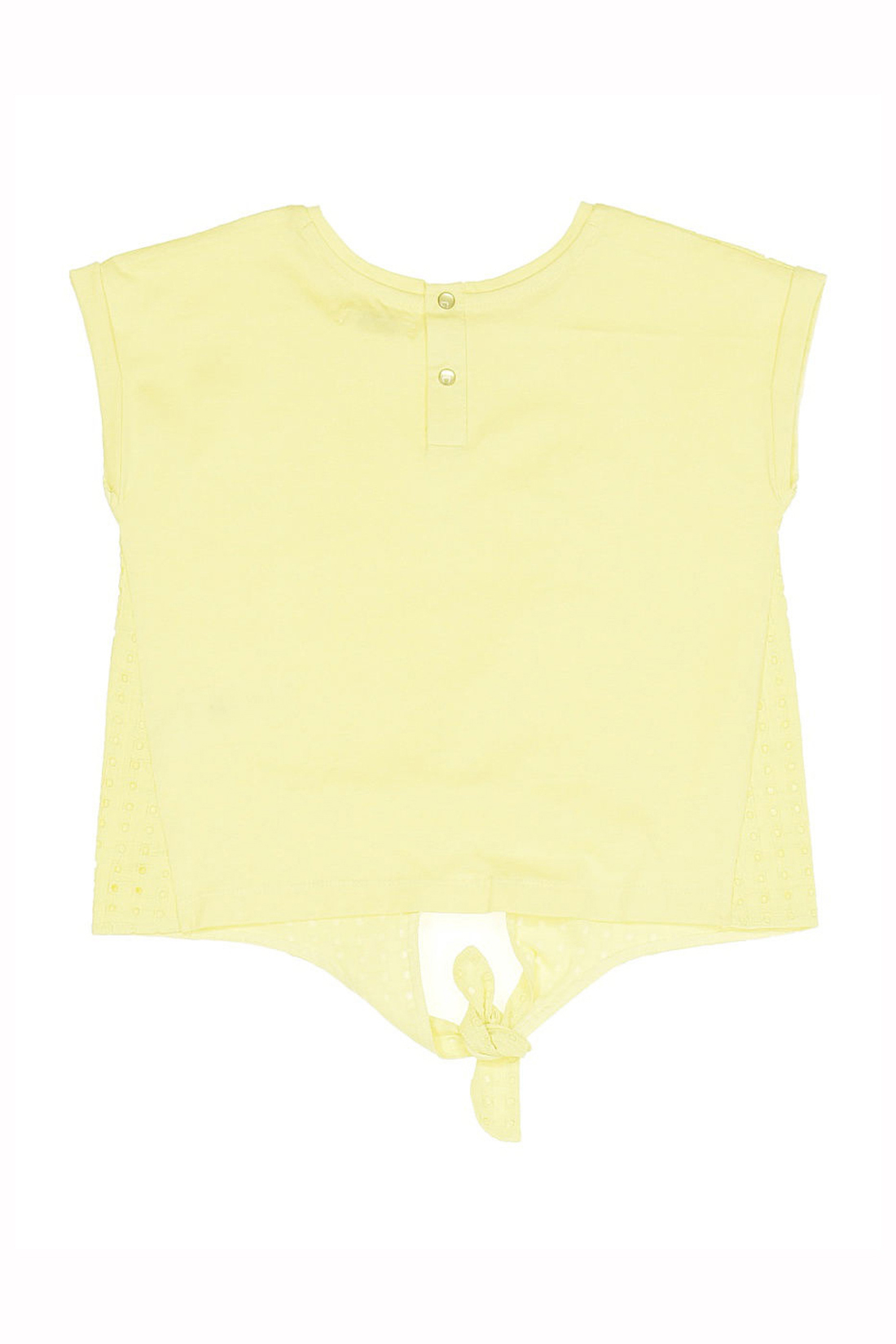 Блузка для девочки (арт. baon BK199002), размер 122-128, цвет желтый Блузка для девочки (арт. baon BK199002) - фото 3