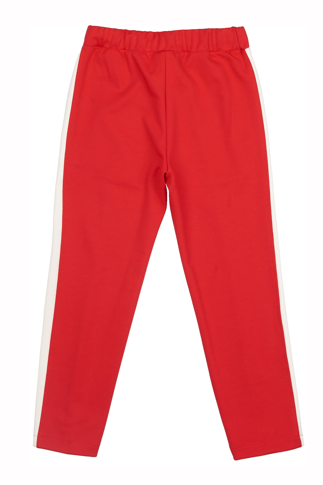 Трикотажные брюки для девочки (арт. baon BK298006), размер 110-116, цвет красный Трикотажные брюки для девочки (арт. baon BK298006) - фото 2