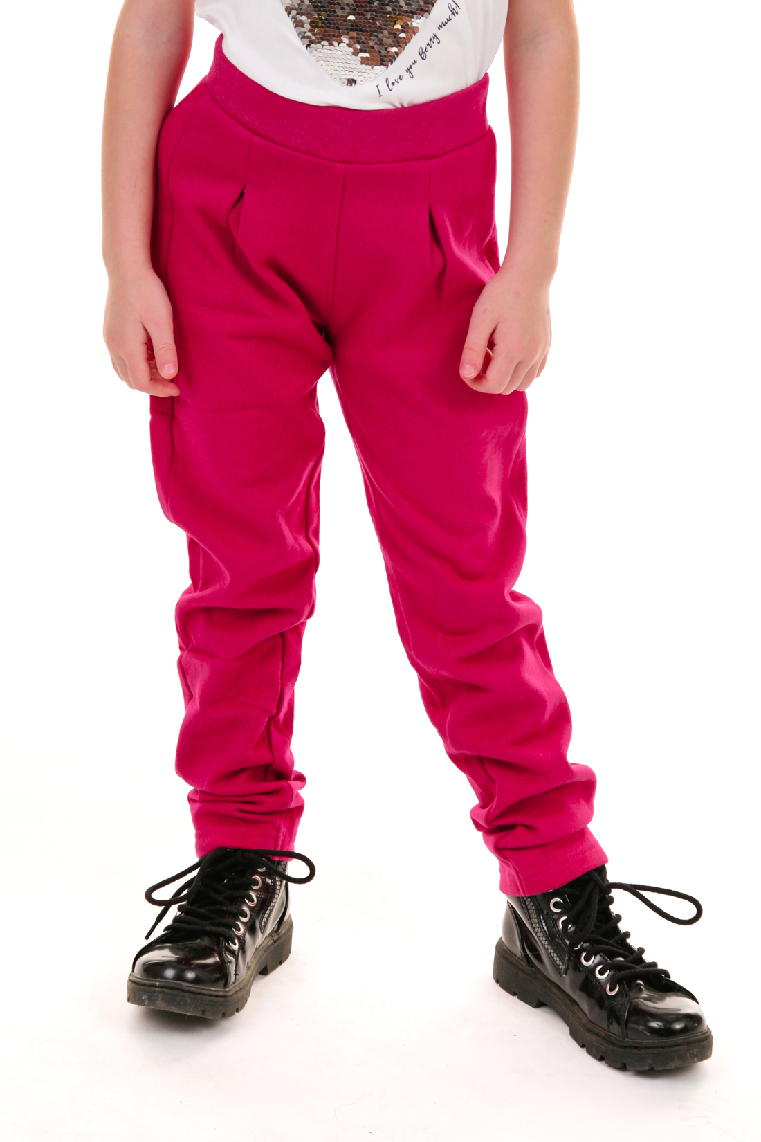 Брюки для девочки (арт. baon BK298511), размер 98-104, цвет розовый Брюки для девочки (арт. baon BK298511) - фото 1