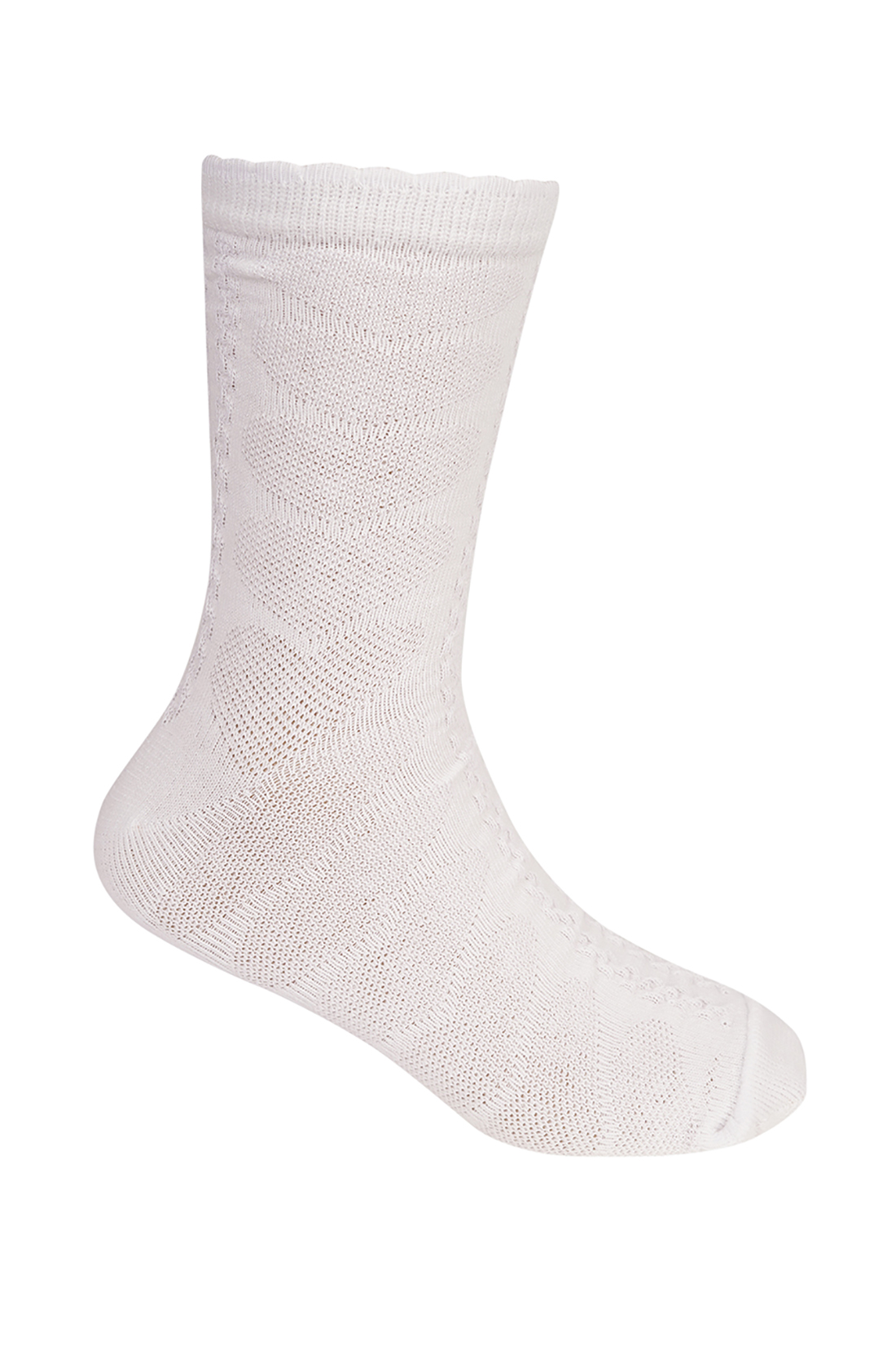 Носки для девочки (арт. baon BK390010), размер 29/31, цвет белый