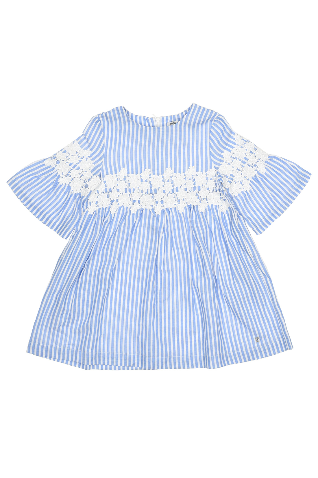 Платье для девочки (арт. baon BK450004), размер 128, цвет синий Платье для девочки (арт. baon BK450004) - фото 4