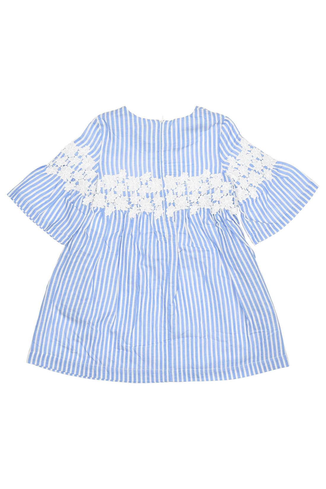 Платье для девочки (арт. baon BK450004), размер 128, цвет синий Платье для девочки (арт. baon BK450004) - фото 3