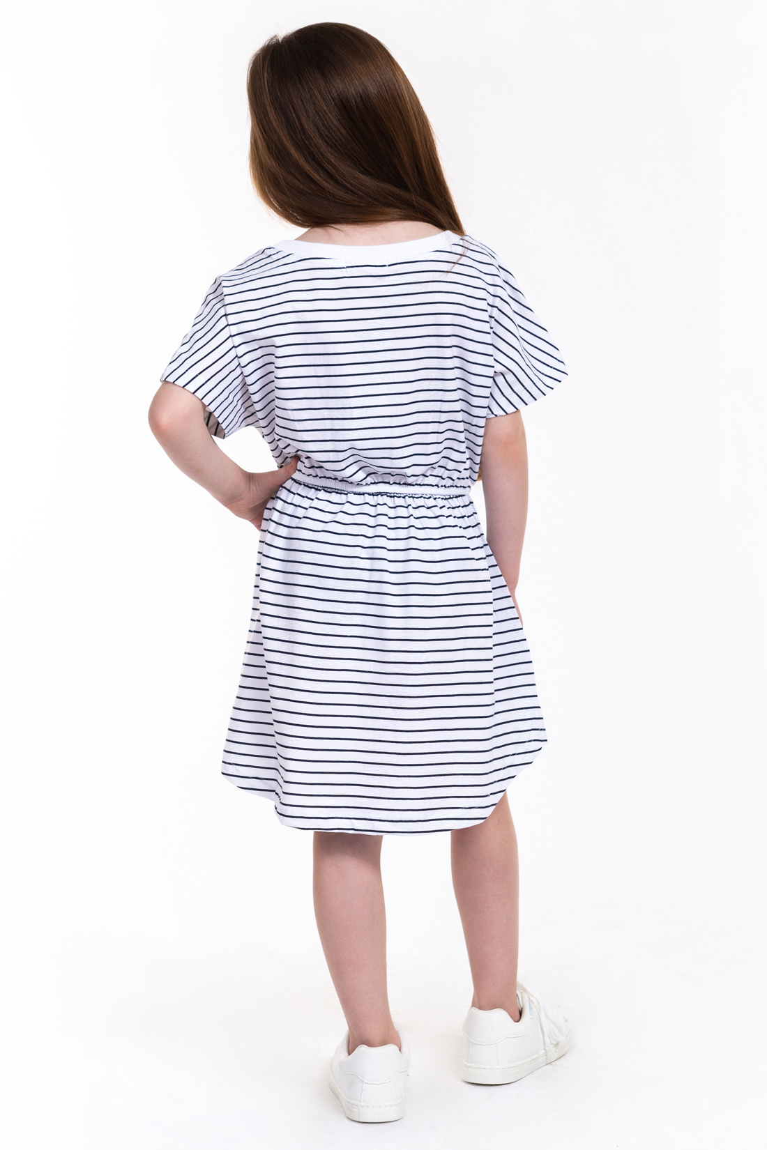 Платье для девочки (арт. baon BK459005), размер 122-128, цвет белый Платье для девочки (арт. baon BK459005) - фото 5