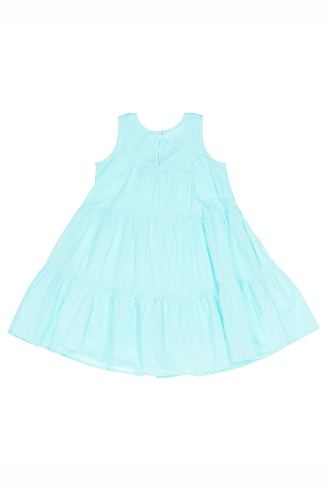 Платье для девочки (арт. baon BK459006), размер 110-116, цвет зеленый Платье для девочки (арт. baon BK459006) - фото 2