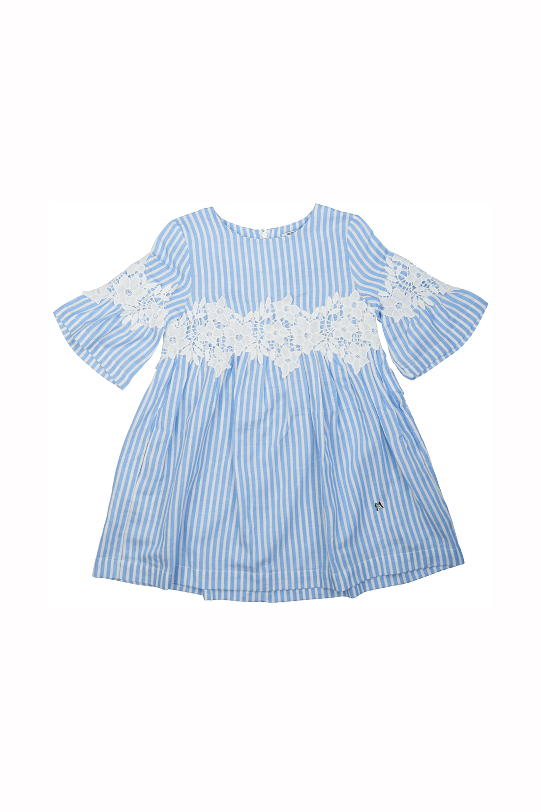Платье для девочки (арт. baon BK459008), размер 98-104, цвет синий Платье для девочки (арт. baon BK459008) - фото 4