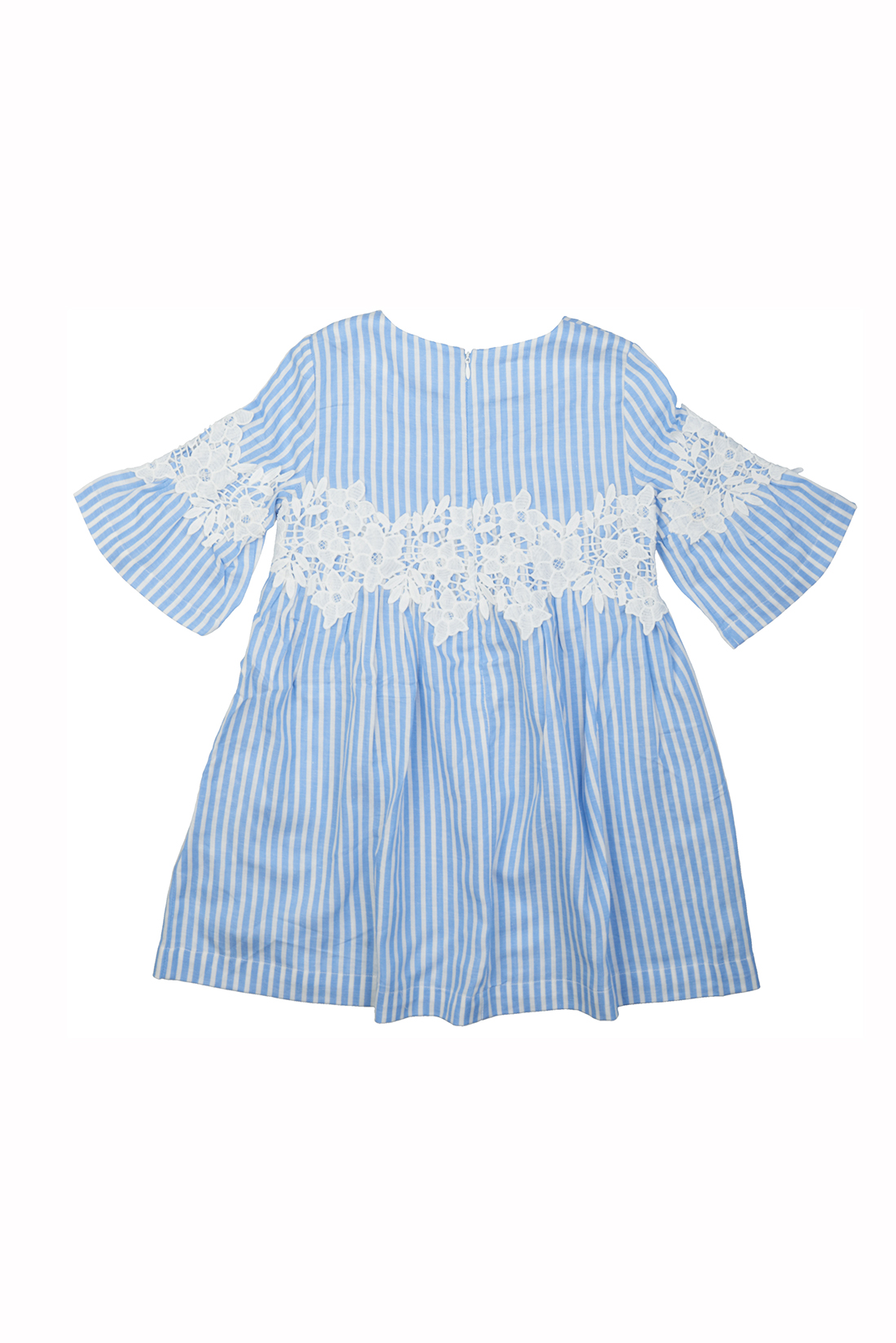 Платье для девочки (арт. baon BK459008), размер 98-104, цвет синий Платье для девочки (арт. baon BK459008) - фото 3