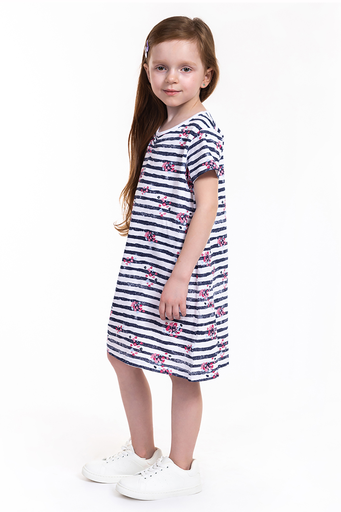 Платье для девочки (арт. baon BK459012), размер 98-104, цвет белый Платье для девочки (арт. baon BK459012) - фото 6