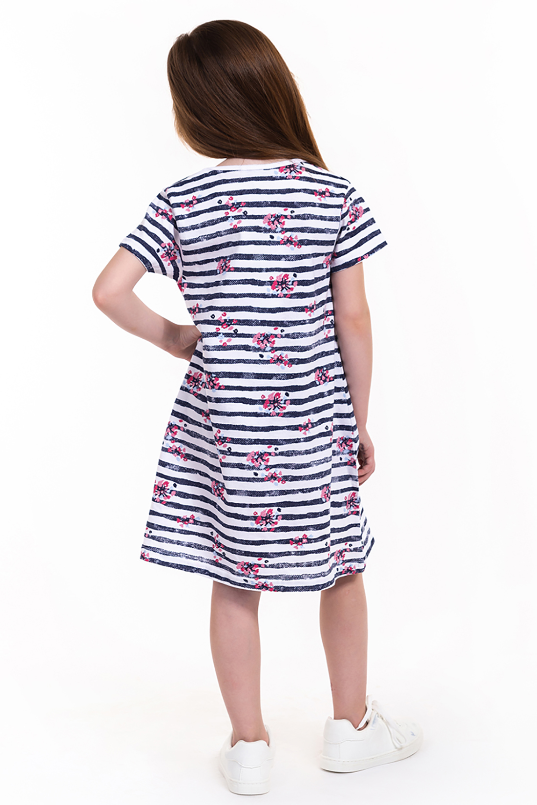 Платье для девочки (арт. baon BK459012), размер 98-104, цвет белый Платье для девочки (арт. baon BK459012) - фото 2