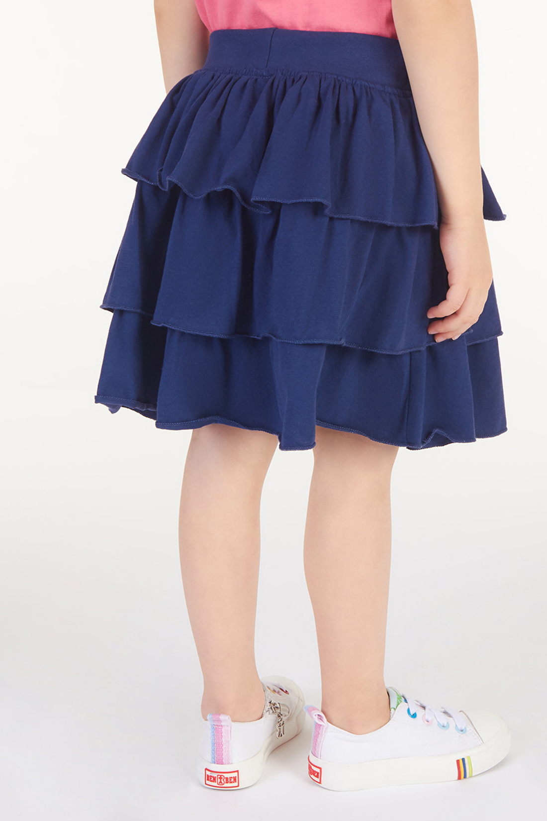 Юбка для девочки (арт. baon BK478004), размер 98-104, цвет синий Юбка для девочки (арт. baon BK478004) - фото 2