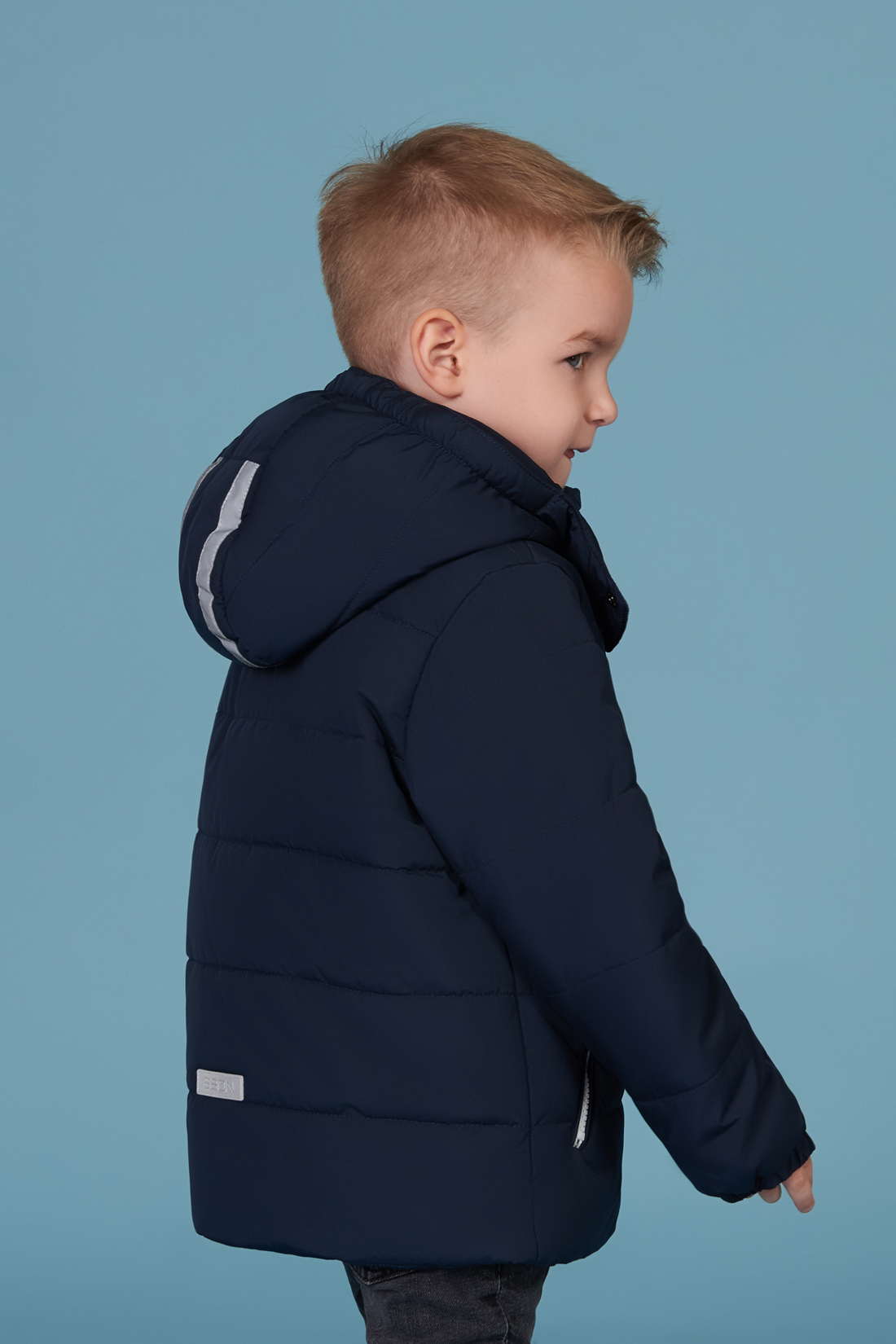 Куртка для мальчика (арт. baon BK537503), размер 122-128, цвет синий Куртка для мальчика (арт. baon BK537503) - фото 2