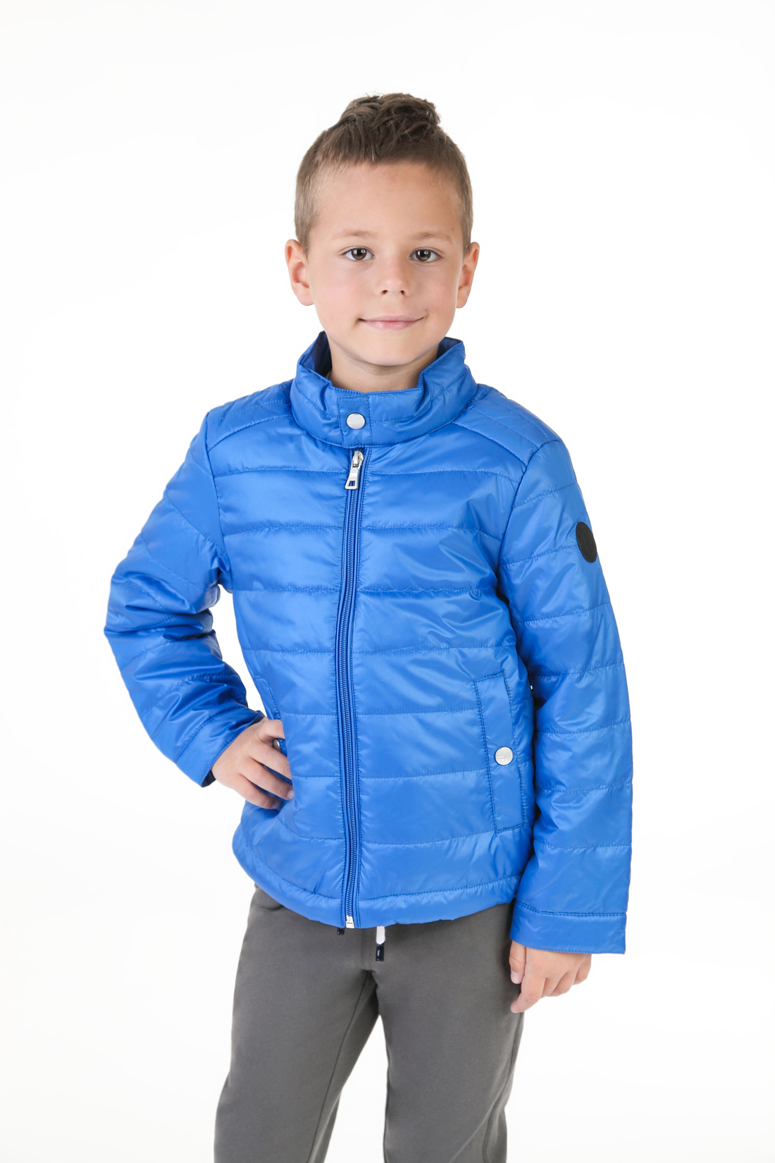 Куртка для мальчика (арт. baon BK538002), размер 122-128, цвет синий Куртка для мальчика (арт. baon BK538002) - фото 1
