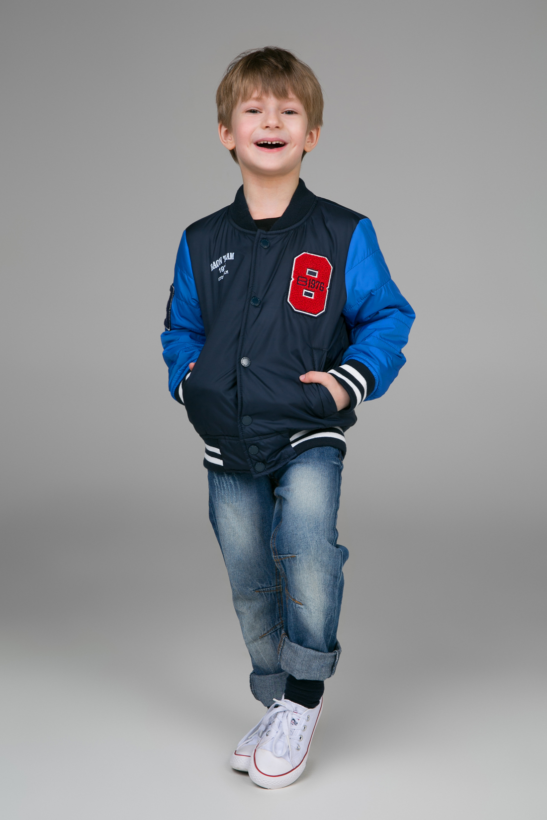 Куртка для мальчика (арт. baon BK538003), размер 110-116, цвет синий Куртка для мальчика (арт. baon BK538003) - фото 5