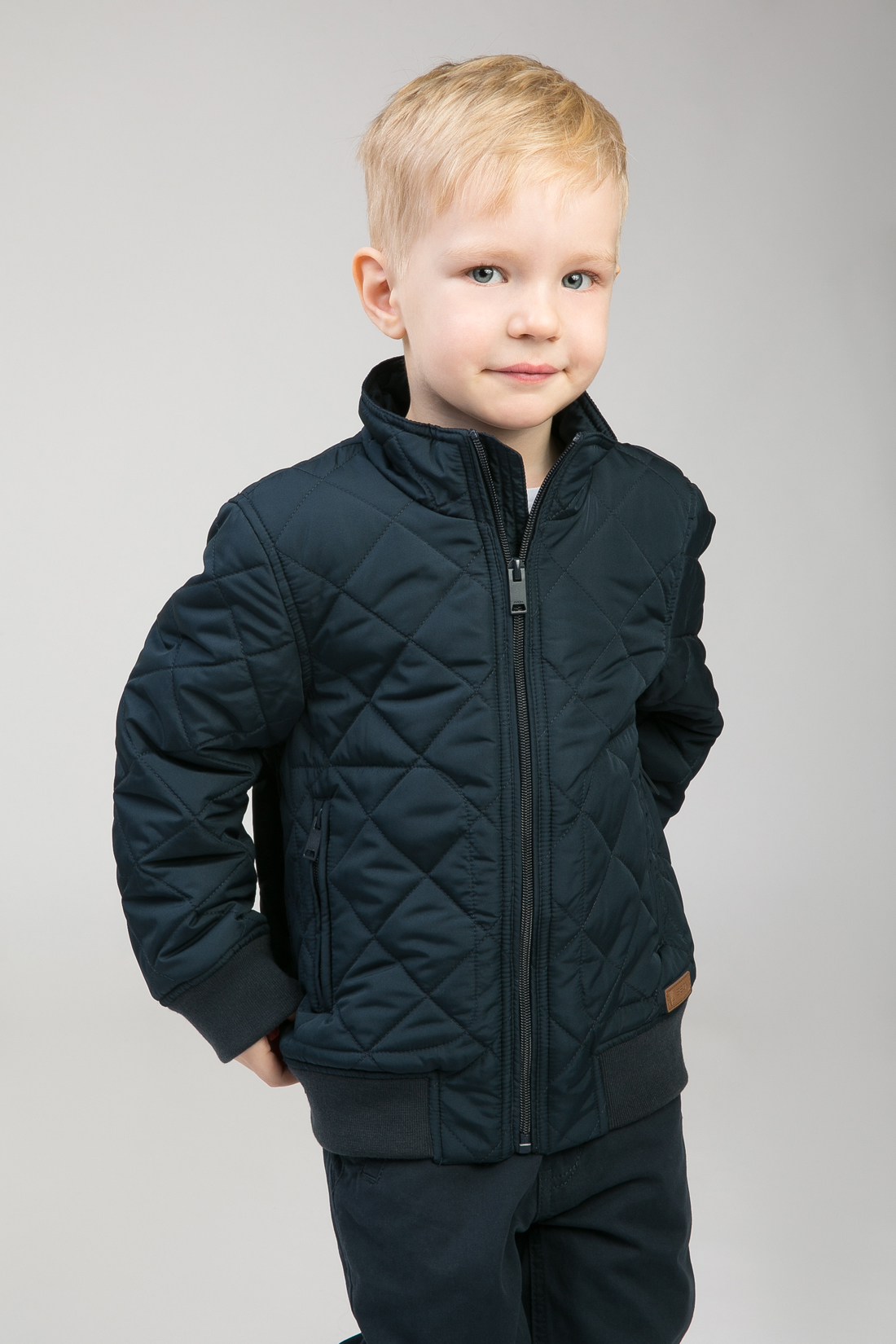 Куртка для мальчика (арт. baon BK538005), размер 98-104, цвет синий Куртка для мальчика (арт. baon BK538005) - фото 1
