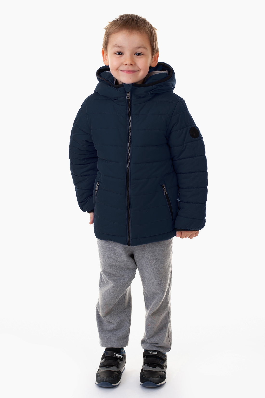 Куртка для мальчика (арт. baon BK538505), размер 110-116, цвет синий Куртка для мальчика (арт. baon BK538505) - фото 3