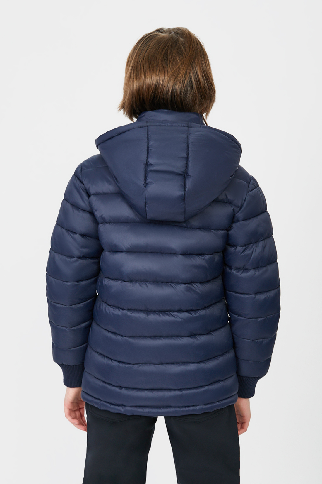 Куртка (Эко пух) (арт. baon BK541503), размер 140, цвет синий Куртка (Эко пух) (арт. baon BK541503) - фото 2