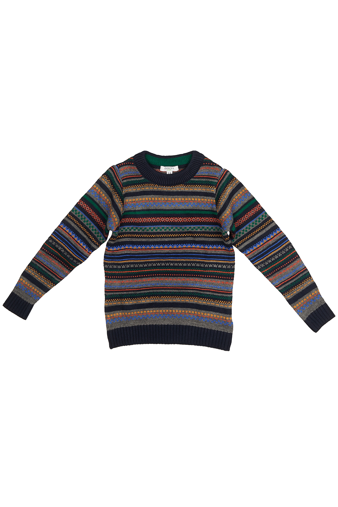 Джемпер для мальчика (арт. baon BK638504), размер 98-104, цвет multicolor#многоцветный Джемпер для мальчика (арт. baon BK638504) - фото 4