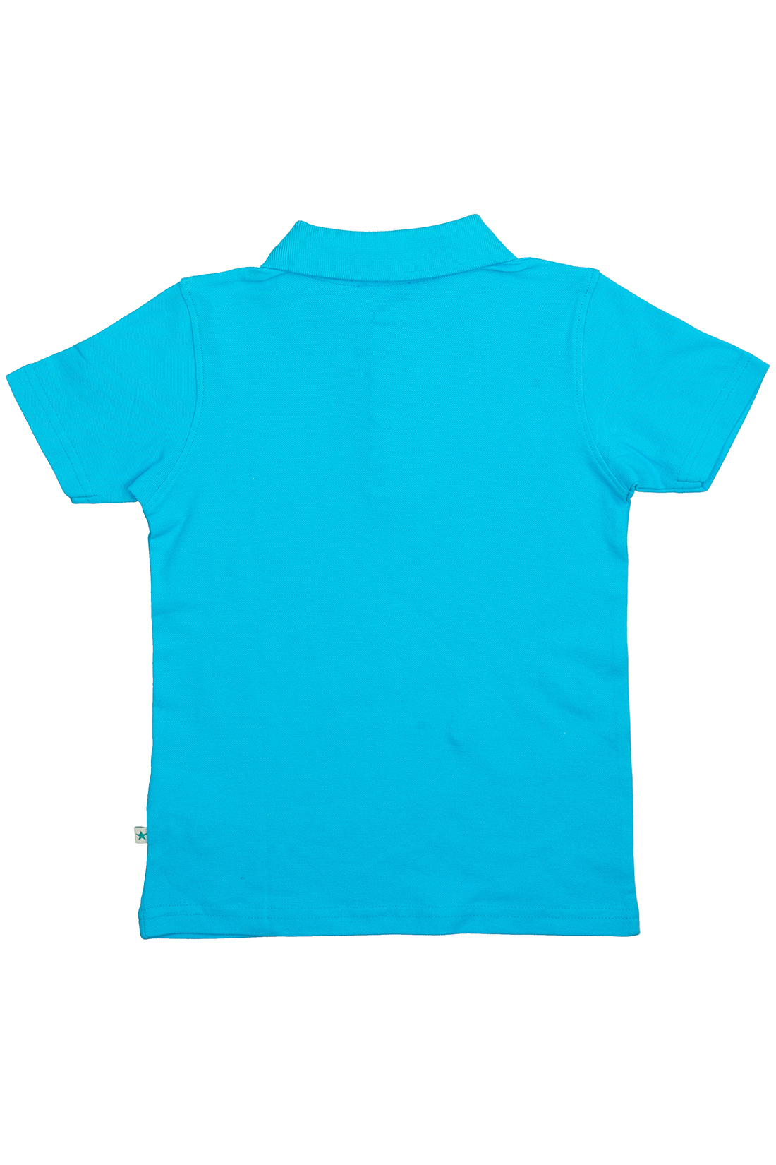 Поло для мальчика (арт. baon BK708003), размер 98-104, цвет голубой Поло для мальчика (арт. baon BK708003) - фото 3
