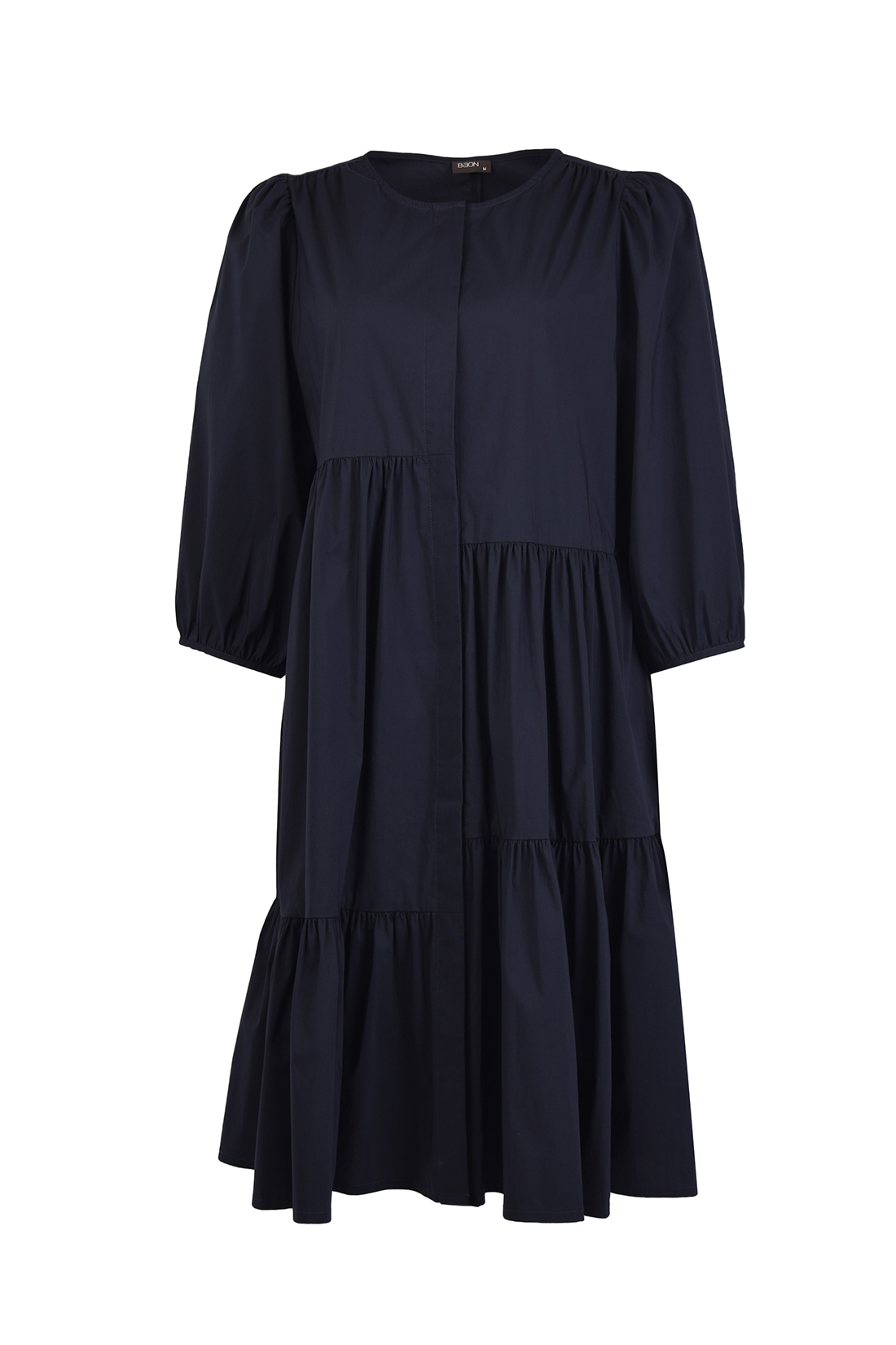 Платье (арт. baon Z451014), размер XL, цвет синий Платье (арт. baon Z451014) - фото 1